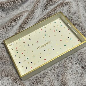 'Cheers!' Serving Tray